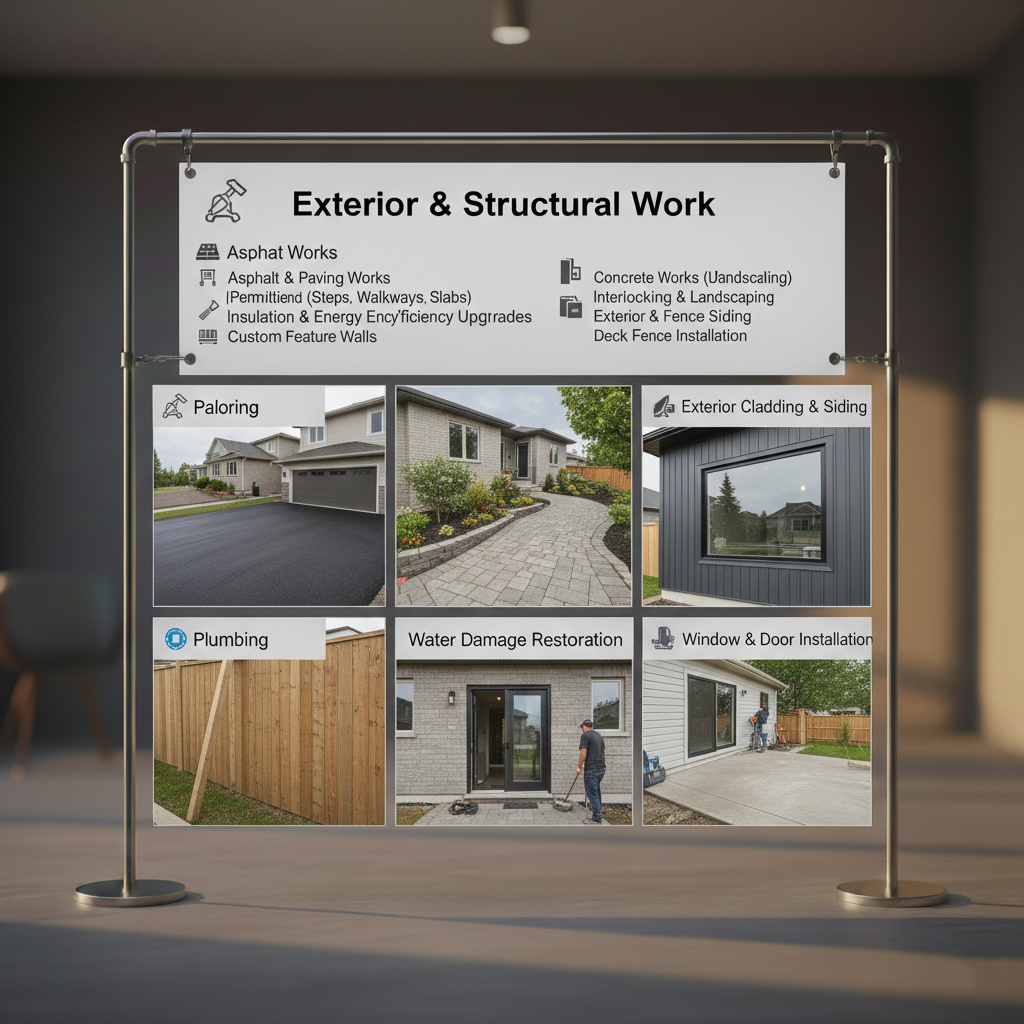 Exterior & Structural Work